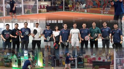 Unik, Kejuaraan Padel Berlangsung di Dalam Mal Surabaya