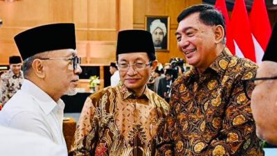 Menhan RI Hadiri Silaturahmi Presiden Prabowo dengan Kiai