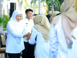 Gubernur Khofifah Pimpin Apel ASN Pemprov Jatim pasca Lebaran