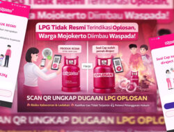 Scan QR Bongkar Dugaan LPG Non-subsidi ‘Oplosan’ di Mojokerto 
