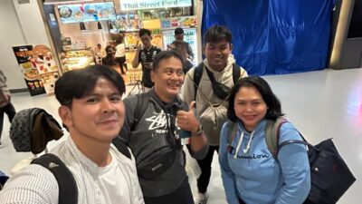 Alhamdulillah Kahfi deRossi Tiba di Tanah Air Jumat Dinihari WIB