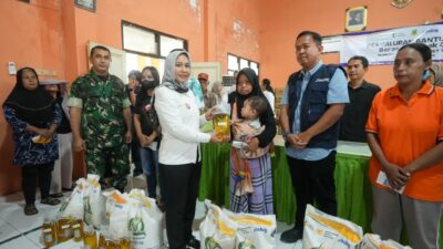 Bantuan Cadangan Pangan Mulai Disalurkan di Kota Mojokerto