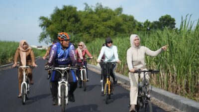 Ning Ita Ajak Seluruh ASN Kota Mojokerto Gowes Tiap Hari Jumat