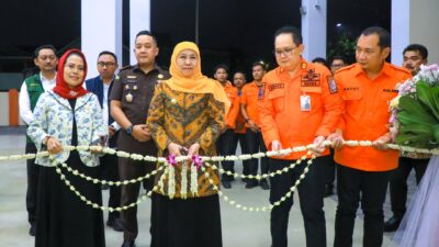 Gubernur Khofifah Resmikan Gerha Majapahit dan GOR BPBD