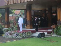 Upacara Hari Otonomi Daerah ke-30 di Kota Mojokerto