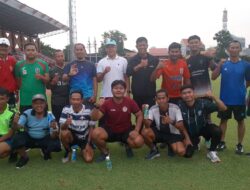 10 Wasit PSSI Surabaya Fitness Test Susulan di Lapangan Thor