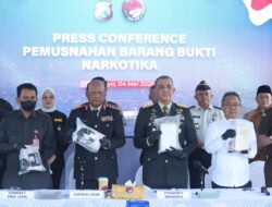 Polda Jatim Musnahkan 22.226 Kg Kokain