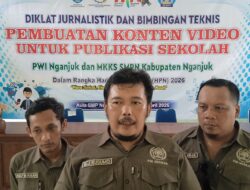 PWI Nganjuk Gelar Diklat Jurnalistik Bagi Guru SMPN