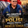 Niatkan Ibadah, Jadi Polisi Jalan Pengabdian ke Surga