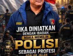 Niatkan Ibadah, Jadi Polisi Jalan Pengabdian ke Surga