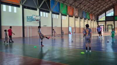 Kembali Gelar Latihan, Sekolah Futsal PSG Respon Minat Bakat