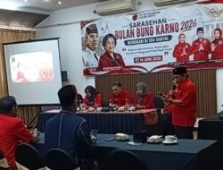 PDIP Gelar Sarasehan Bulan Bung Karno 2026