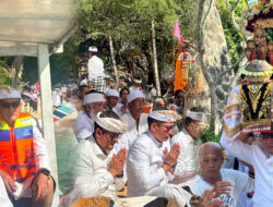 Wakapolda Bali Hadiri Upacara Pekelem di Segara Labuan Sait