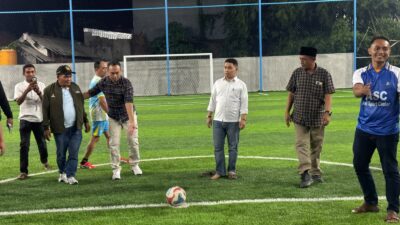 Kini Fasilitas Olahraga Padel dan Mini Soccer Hadir di Mojokerto