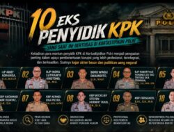 10 Eks Penyidik KPK Kini di Kortastipidkor Polri