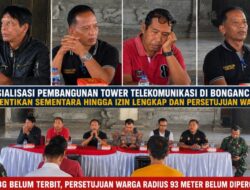 Diduga Abai SOP Perizinan, Proyek Tower Bongancina Dihentikan!