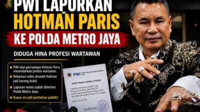 PWI Resmi Laporkan Hotman Paris ke Polda Metro Jaya