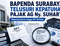 Kepatuhan AG Ny Suharti Diperiksa Otoritas Pajak Surabaya
