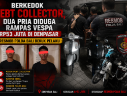 Berkedok Debt Collector, Dua Pria Diduga Rampas Vespa Rp53 Juta