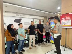 Rentan Laka, Polres Mojokerto Larang Sepeda Listrik di Jalan Raya