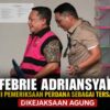 Febrie Adriansyah Jalani Pemeriksaan Perdana sebagai Tersangka