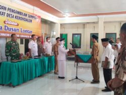 Kasun Lontar Resmi Dilantik Kades Kebondalem