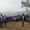Unika Bersama Pendaki Rayakan HUT ke-81 RI di Bukit Cendono
