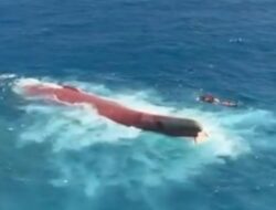 Diduga Cuaca Buruk, Kapal Virgo Transport 8 Terbalik di Laut Jawa