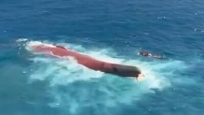 Diduga Cuaca Buruk, Kapal Virgo Transport 8 Terbalik di Laut Jawa