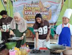 Pelajar asal Jerman dan India Praktik Masak di Ponpes Al Ikhlash