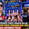 Viral Pamflet Zona Club Pakai Seragam Mirip Polwan