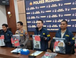 Polres Mojokerto Bongkar Jaringan Curanmor