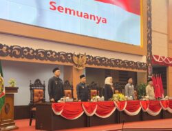 P-APBD 2026 Mojokerto, Bupati dan Wakil Hadiri Rapat Paripurna