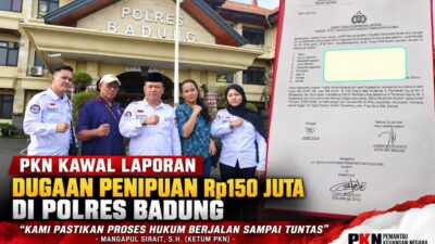 PKN Kawal Dugaan Penipuan Rp150 Juta di Badung