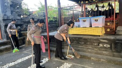 Hari Jadi ke-78 Polwan RI, Polwan Polres Bangli Bhakti Religi
