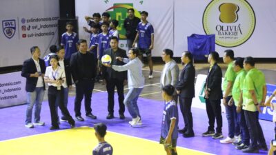 Student Volleyball League Panggung Baru Bola Voli Atlet Pelajar