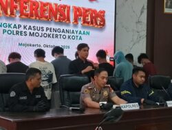 Kasus Pengeroyokan, Polres Mojokerto Kota Amankan 21 Remaja