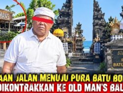 Ramai Dugaan Kontrak Gelap Akses Jalan ke Pura Batu Bolong