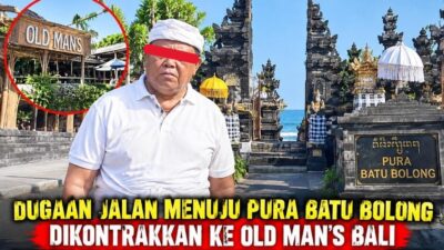 Ramai Dugaan Kontrak Gelap Akses Jalan ke Pura Batu Bolong